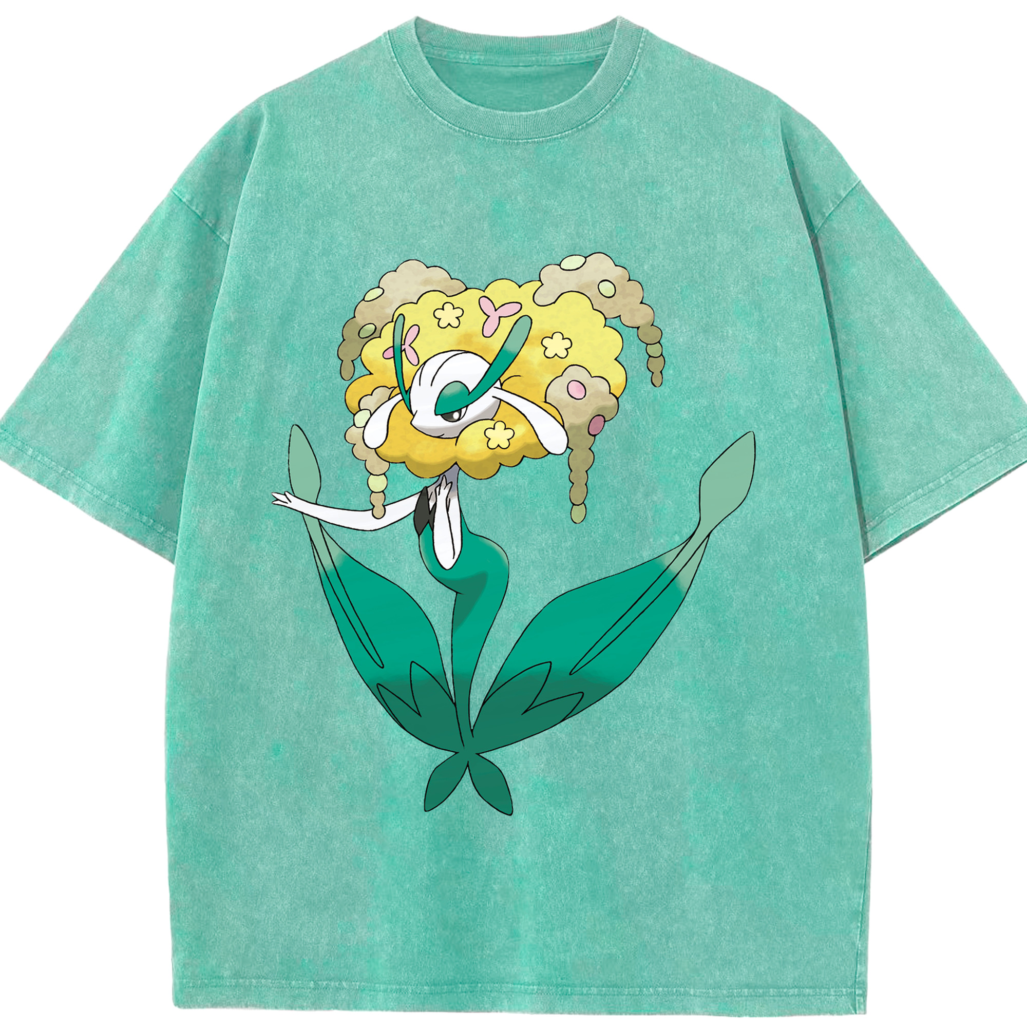（画像用） ポケットモンスター Pokémon 綿100% ヴィンテージ風 半袖Tシャツ（フロントプリント）